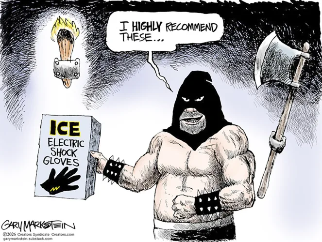 Editorial cartoon for Aug. 20, 2026